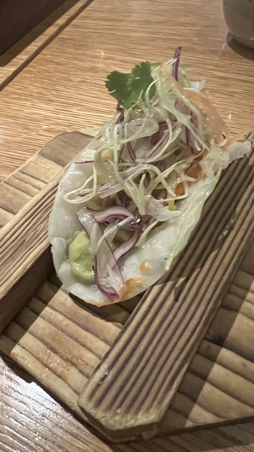 Degustation course 1  at Mesu in Charleston