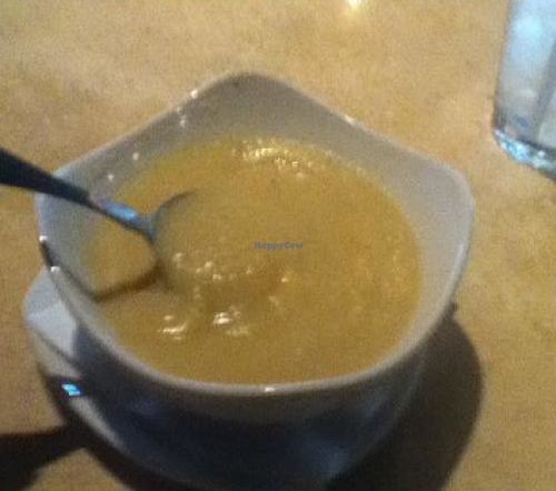 Parsnip Soup (vegetarian) at Otto's Pub and Brewery in State College