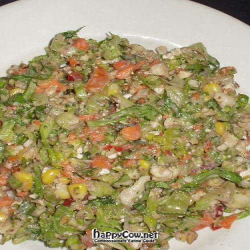 Creole Chopped Salad - nothing else like it in Central PA. at Spats Cafe and Speakeasy in State College