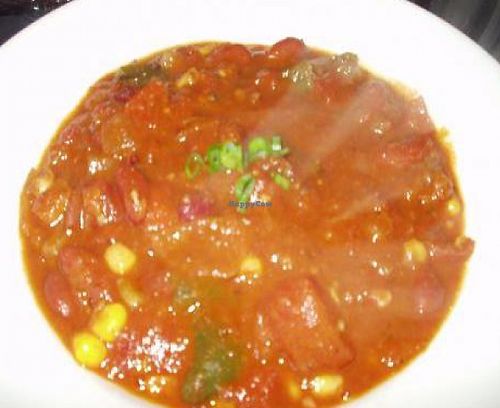 Vegetarian Chili at Spats Cafe and Speakeasy in State College