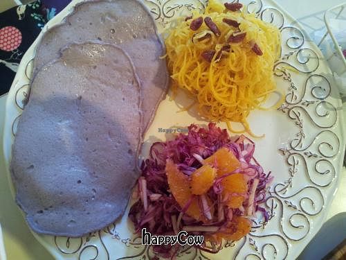 curry noodle with coconut naan bread- this was amazing at Cafe Chidori in Tokyo