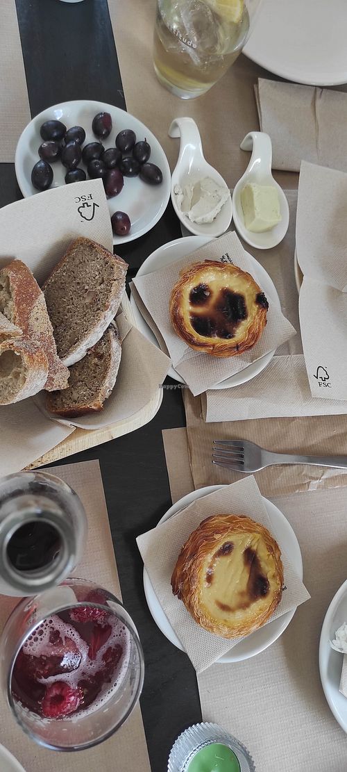 Pão de massa mãe... at Cajual Vegan Foodsters in Loule