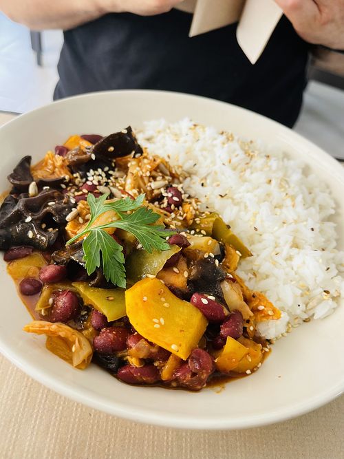   at Cajual Vegan Foodsters in Loule