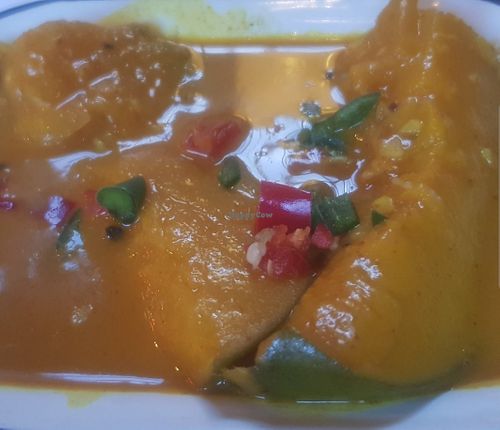 Mango curry at The Coconut Tree in Birmingham