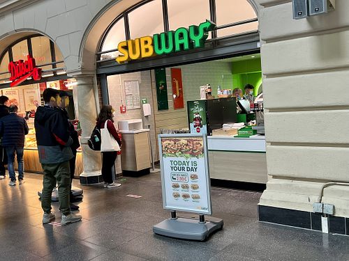 store front  at Subway in Halle