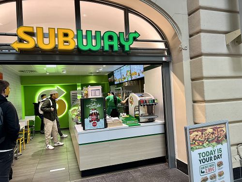 store  at Subway in Halle