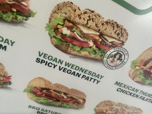 vegan wednesday  at Subway in Halle
