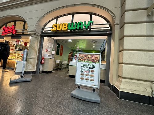store front  at Subway in Halle
