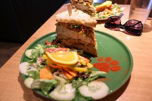 banh miau sandwich at Katzentempel - Leipzig Mitte in Leipzig