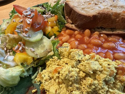 english breakfast #Veganuary at Katzentempel - Leipzig Mitte in Leipzig