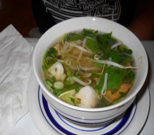 Vegetarian Pho at Phoenix Garden in Richmond