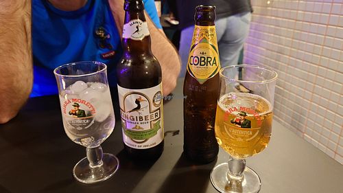 🍻 beers!!! Both spectacular!!! at The Saucy Cow in Dublin