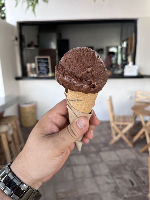 Helado 70% Cacao / vegano   at Palmar in Chacala