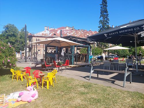 Restaurant at Cvi Parkas in Vilnius