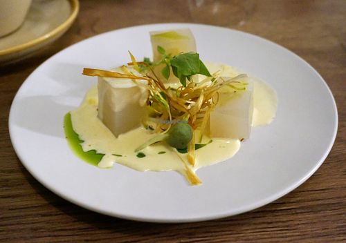 Terrine of salsify and black radish (November 2022 menu) at Lento in Antwerpen