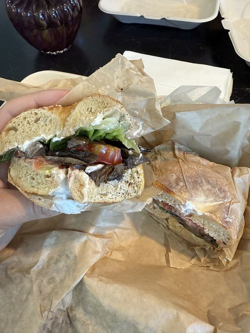 Heirloom tomato BLT special  at Zylberschtein's in Seattle