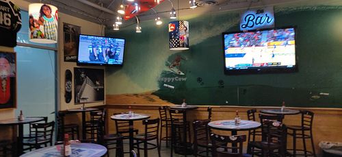 Inside at Wahoo's in Marina Del Rey