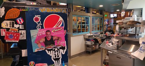 Inside at Wahoo's in Marina Del Rey