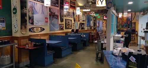 Inside at Wahoo's in Marina Del Rey