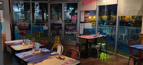 Inside at Wahoo's in Marina Del Rey