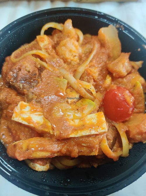 Meatball pasta at Agnista - Seoul Street in Ulaanbaatar