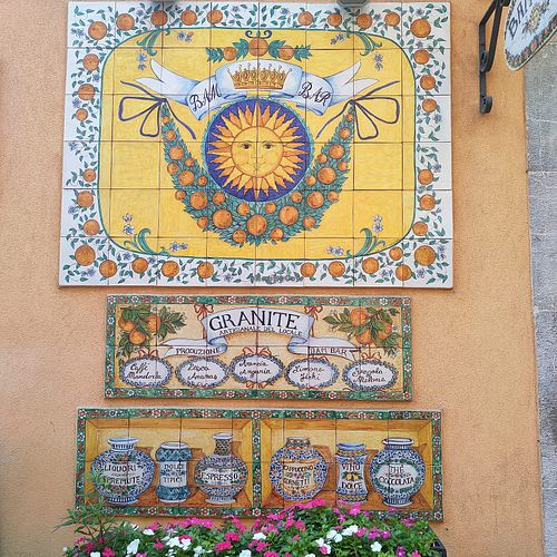   at Bam Bar in Taormina