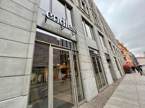 store front at Endless in Leipzig