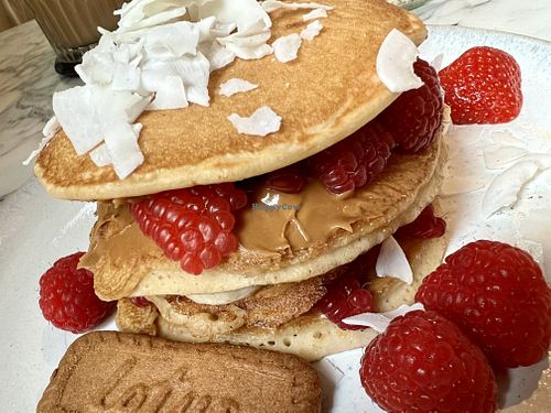 vegan pancakes  at Endless in Leipzig