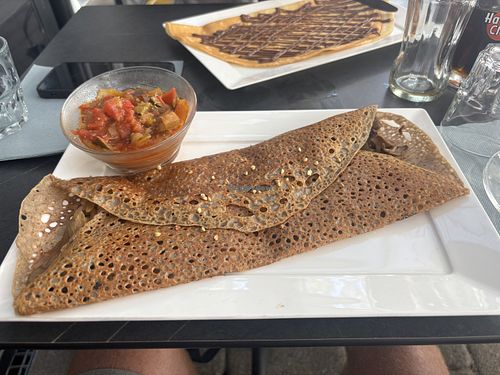Vegan galette  at Le Sarah'Zin in La Rochelle