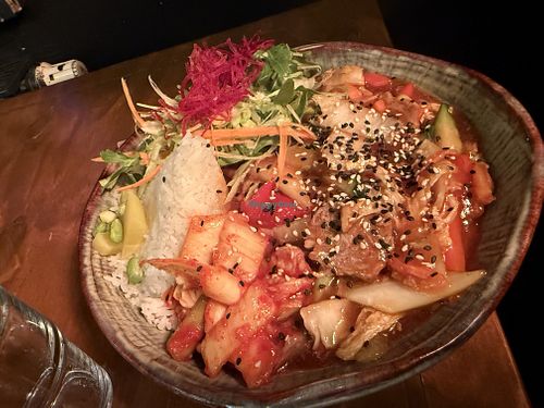 beef (hot)  at Bay Vegan in Halle