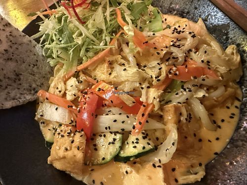 udon (mildly hot)  at Bay Vegan in Halle