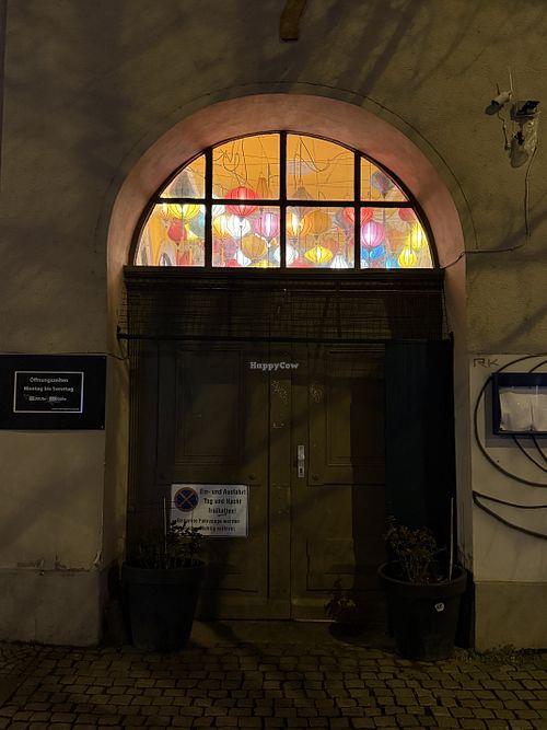 outside  at Bay Vegan in Halle