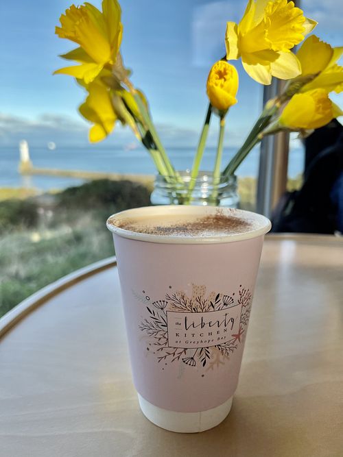 Chai latte  at The Liberty Kitchen in Banchory