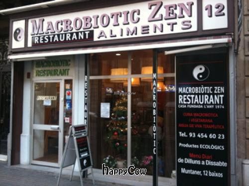 exterior at Macrobiotic Zen in Barcelona