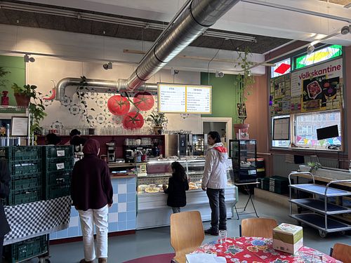 Left side   at Mensa Mensa in Rotterdam