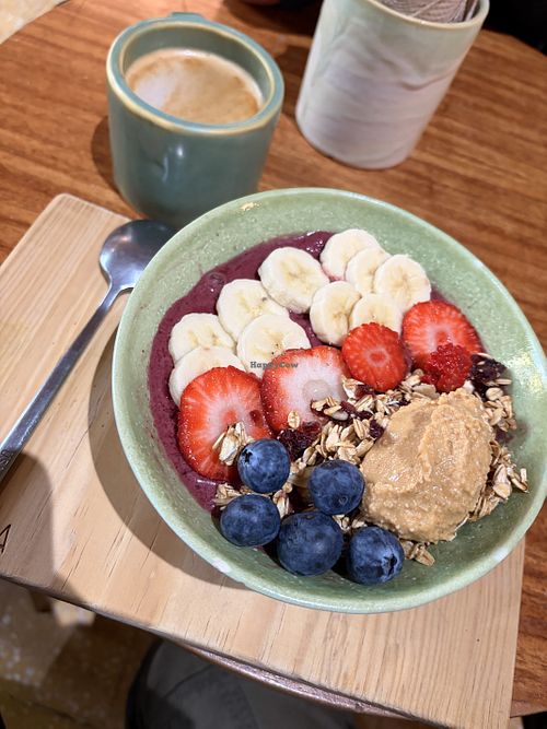 Acai bowl   at Amamba in Mexico City