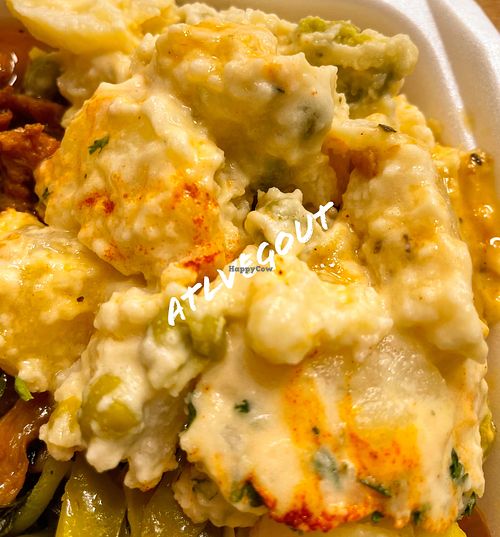 Potato salad   at Di-Vine Plant Based Cuisine in Forest Park