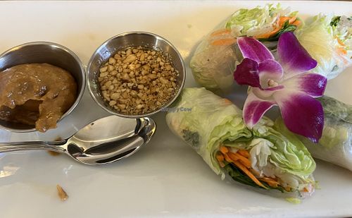 Fresh rolls  at Thai Bella in Moab