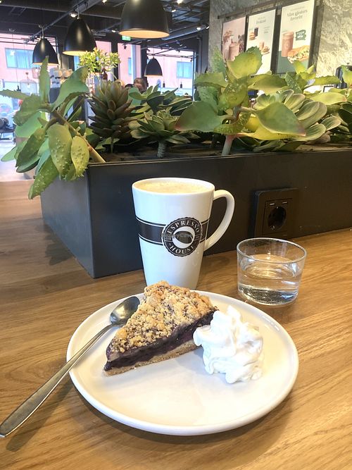   at Espresso House in Bodo