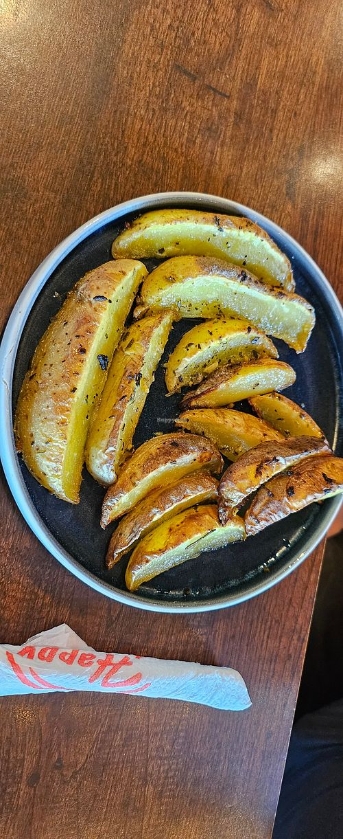 baked potatoes at Happy Bar & Grill in Plovdiv