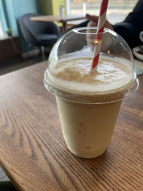   at Cornerstop Cafe in Newport