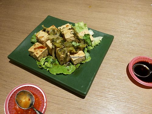 Stinky tofu at Green Land 綠色大地 in Hualien