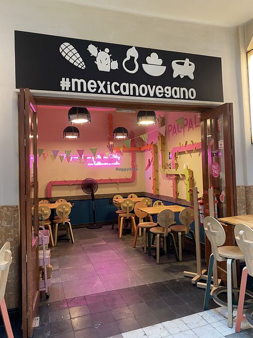 Ground Level on your left, yay! So Happy It Survived the Pandemic  at Pali Pali Alameda in Mexico City