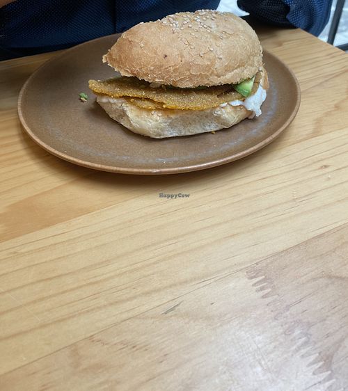 Pop ordered the Torta de Milanesa - He Said It Was a Tad Dry  at Pali Pali Alameda in Mexico City