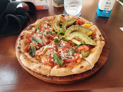  at Coral Vegan Pizza in Playa Del Carmen