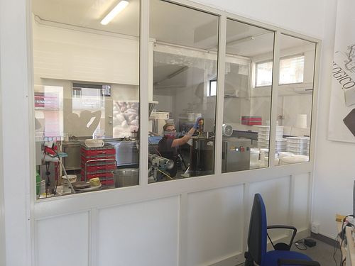 Nice to see how they making the great chocolate at Il Modicano in Modica