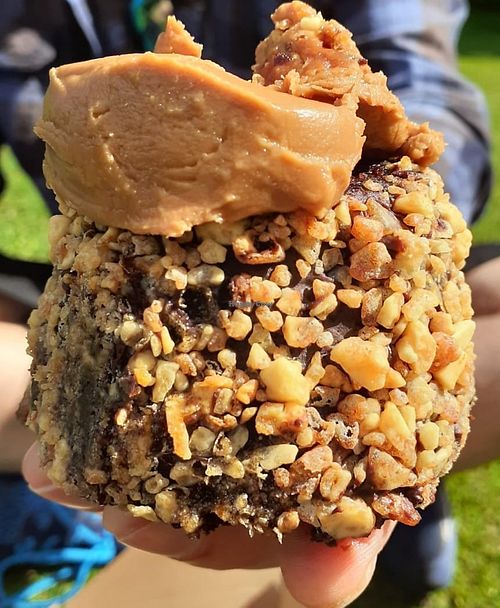 Chocolate biscoff and honeycomb bomb 😋 at The Depot Bakery in Sheffield