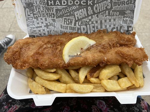   at Walkers Quality Fish & Chips in Aberdovey