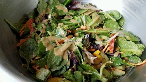 create your own with Thai dressing at Greens Up - Main St in Santa Monica