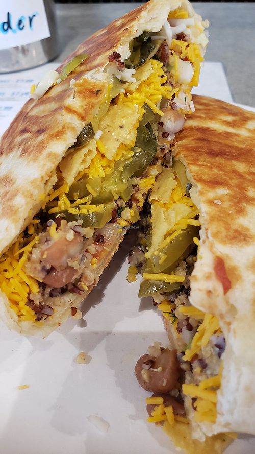 Crunch wrap(minus beyond) at The Boochyard @ Local Roots in Vista